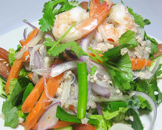 Image: Yum Woon Sen or Glass Noodle Salad