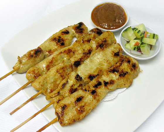 Image: Chicken Sate